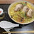 お昼は、昨夜の中華スープを変身 ！