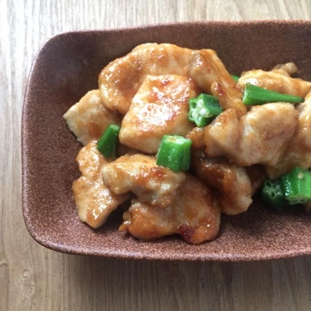 鶏胸肉の生姜焼きとか今日の献立