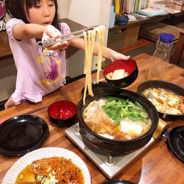 お雑煮うどん鍋です！！