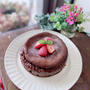 米粉のチョコチーズケーキ^_^