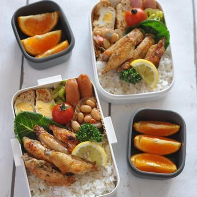 レモンハーブチキンのお弁当（中学生弁当・高校生弁当）