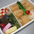 稲荷寿司弁当。いただきもののスモークサーモン
