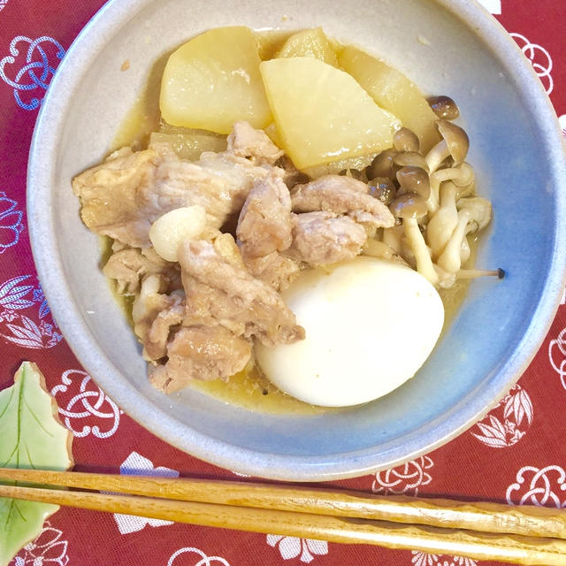 つわり予防にも 妊婦さんにおすすめ 豚小間と大根のさっぱり煮 By 上野知佐さん レシピブログ 料理ブログのレシピ満載