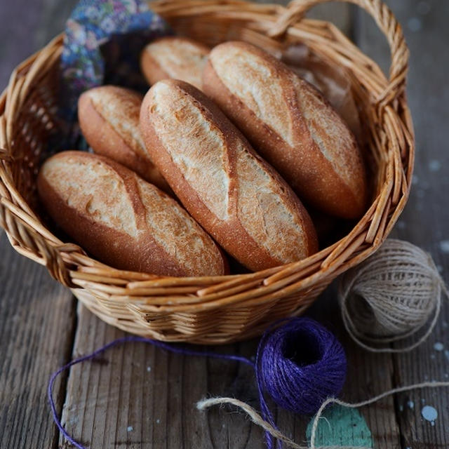 今日のなんちゃってフランスパン♪