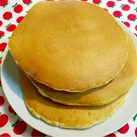厚焼きホットケーキ@ケーキのようなホットケーキミックス