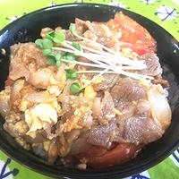 上州和牛のオイスタートマたま丼〈ぐんまクッキングアンバサダー〉