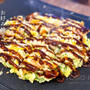 お好み焼きと、今日のランチ