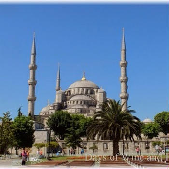 神の蒼　スルタンアフメト・モスク （ブルー・モスク）（イスタンブール）