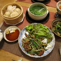 ”横浜の飲茶”からの～中華な晩ご飯　と　キッチンの窓辺の植物たち♪