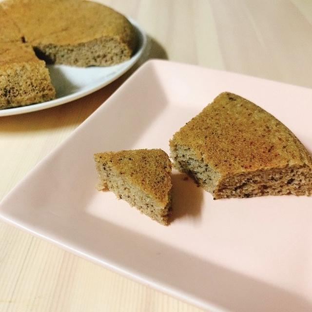 【ダイエットスイーツ】糖質制限☆炊飯器で簡単！おからのほうじ茶ケーキ