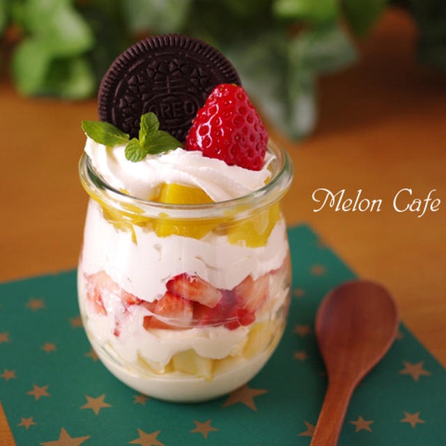 はちみつクリームチーズのジャーケーキ☆くらしのアンテナに掲載、ありがとうございます！