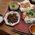 麻婆茄子＆海老水餃子の晩ご飯　と　擬宝珠（ギボウシ）の花♪