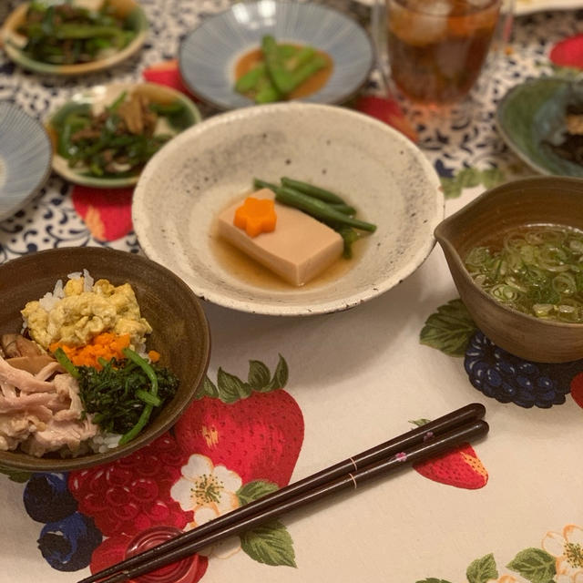 アレンジ鶏飯でお家ごはん