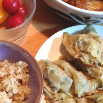 母の餃子の日