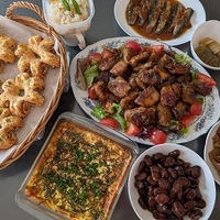 食事会★ベーコンチーズリングパン作り③