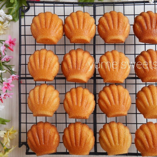 大のお気に入りレシピ！みたらし風味のマドレーヌ