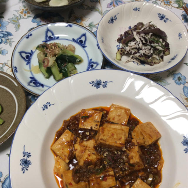 ８月第２週の教室、ママこだわりの麻婆豆腐