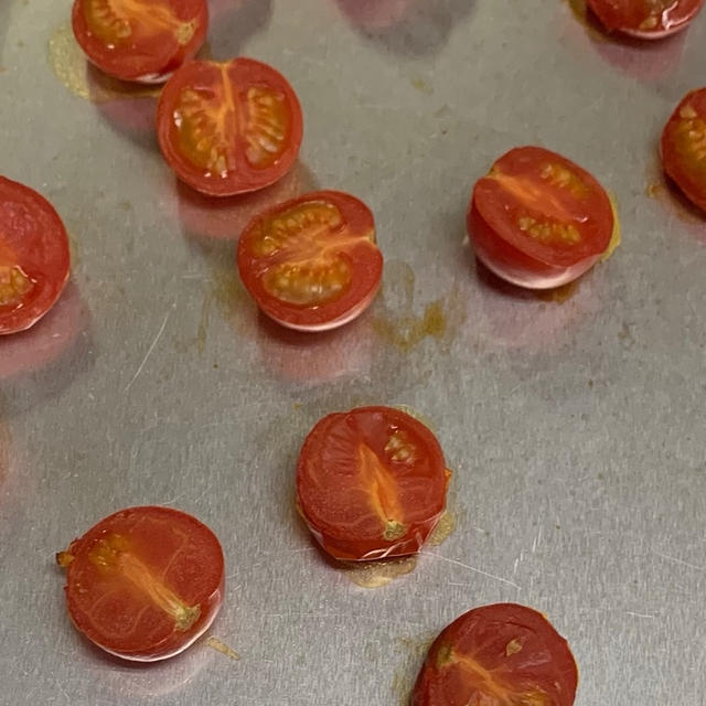 セミドライトマトの作り方