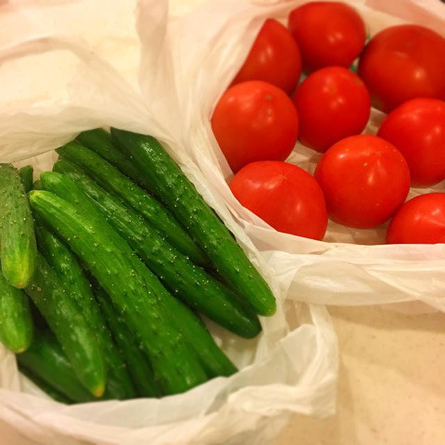 今日１日で食べたもの＊夏野菜から冬野菜、揚げ物祭り