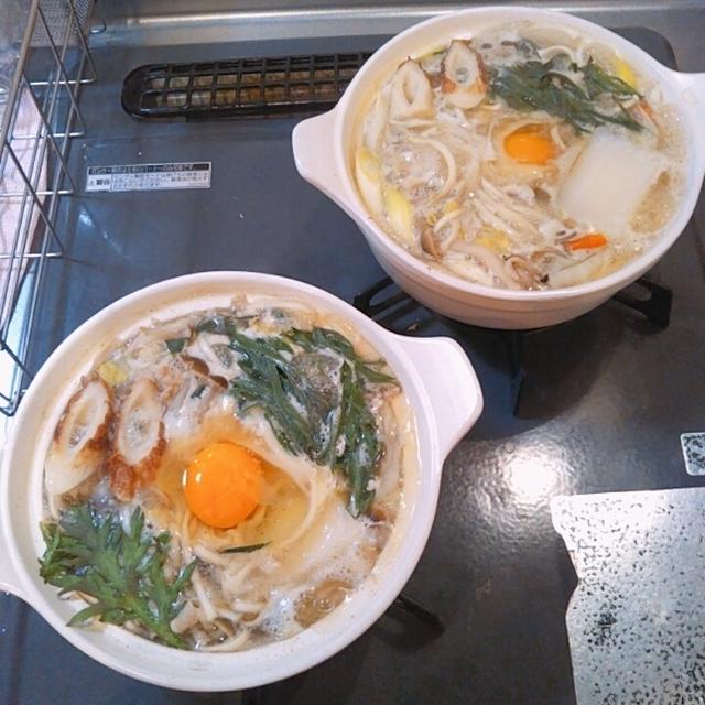 お餅入り！鍋焼き力うどん