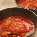 トマトとチョリソのスパイシースープ