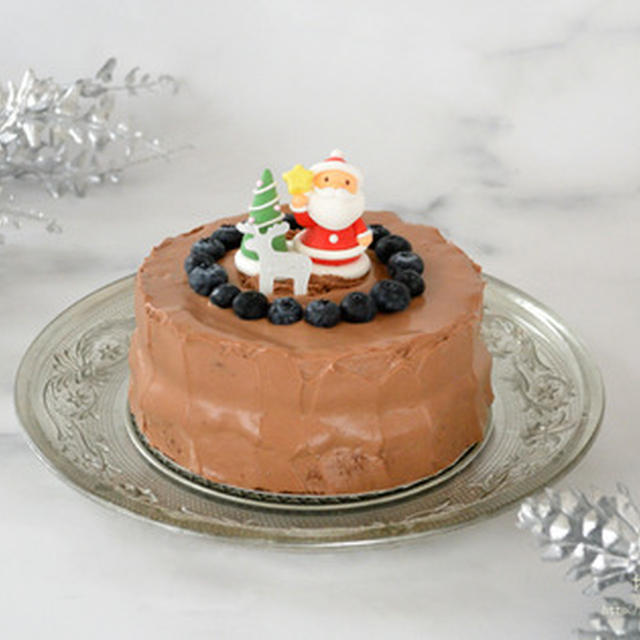 糖質OFF！チョコレートケーキ。【ホールケーキ・クリスマスレシピ】