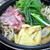 豚しゃぶハリハリうどんすき　～黒七味を振って