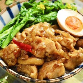 短時間×コーラで旨い！！【鶏肉ver.の魯肉飯風】