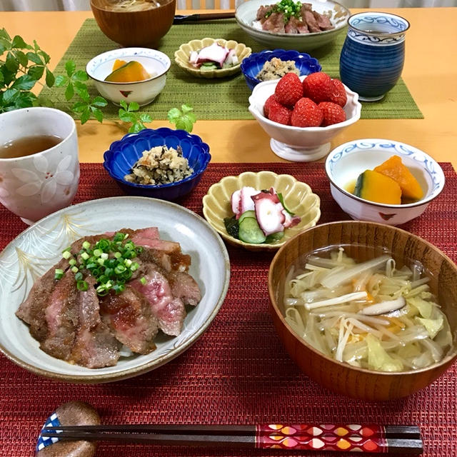 ステーキ丼♬