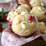 Strawberry Cream Cheese Muffins苺とクリームチーズのマフィン