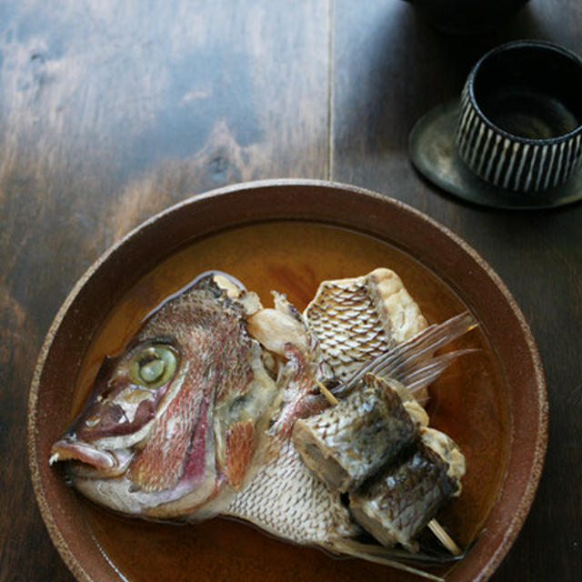 鯛の皮ごぼう巻き