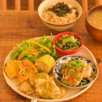 体にやさしいワンプレートごはん
