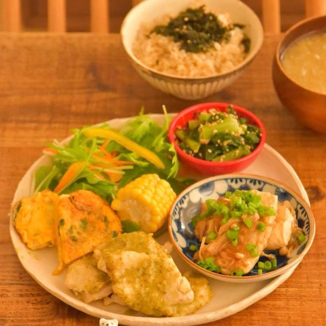 体にやさしいワンプレートごはん