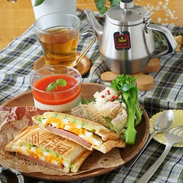 飽きの来ないホットサンド