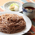 レシピ制作 販促用レシピ『もり蕎麦 つけとろ』
