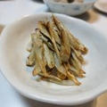 ごぼうのバルサミコ炒め