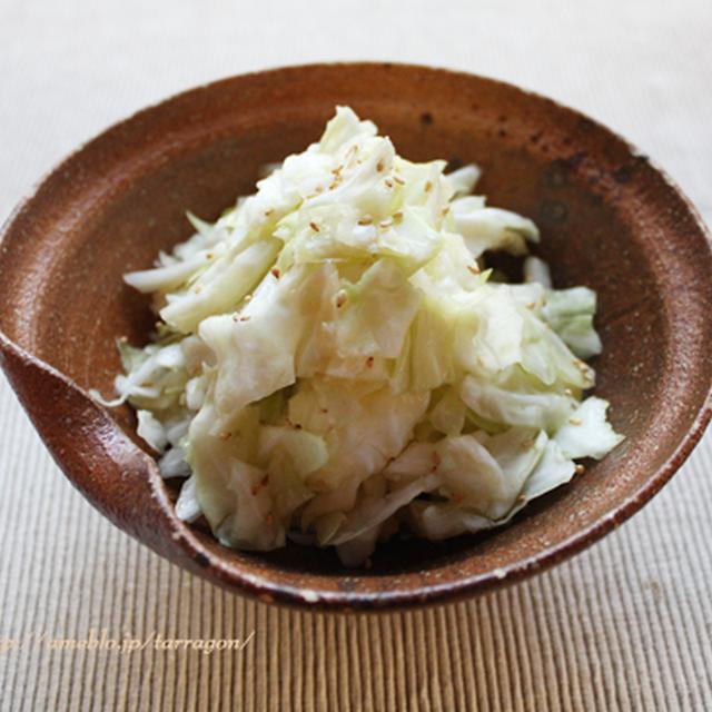 焼肉屋さんのとりあえずキャベツ