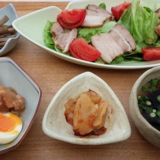 薫製機で☆ベーコン作り　と　手羽元☆トロトロ煮