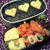 ハートのお弁当