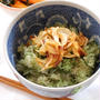 桜海老の青海苔ご飯丼