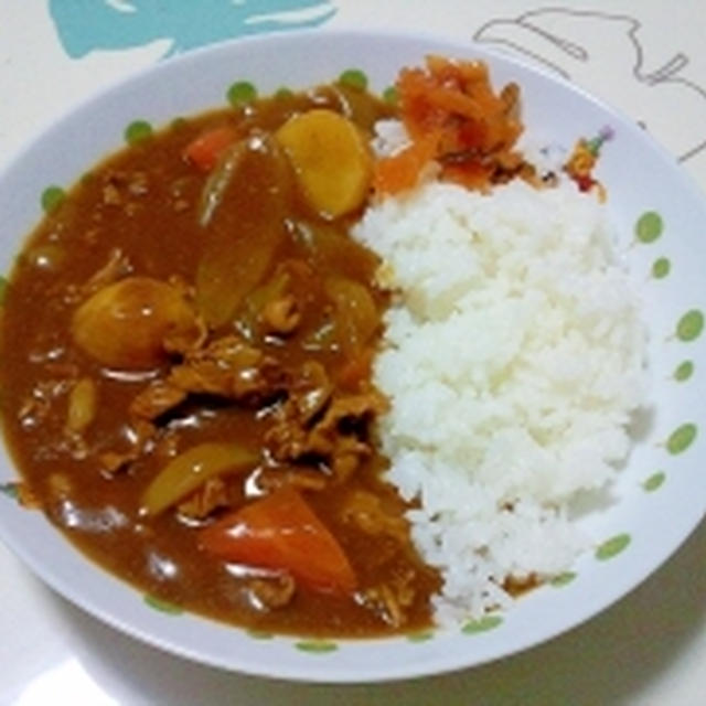 隠し味で旨味UP♪ポークカレー