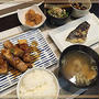 お休みの我が家の夕食「高野豆腐肉巻き・柚子胡椒風味」やブランチ模様～♪