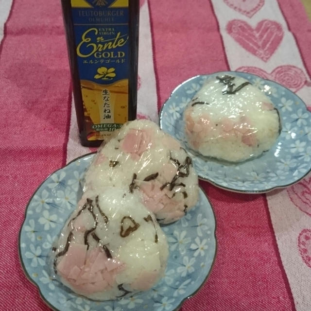 オイルおにぎりやってみました