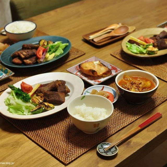 ショックで眠れなかったこと（大袈裟）と、昨日の晩ごはん