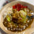 夜ごはんは、春キャベツカレーです。