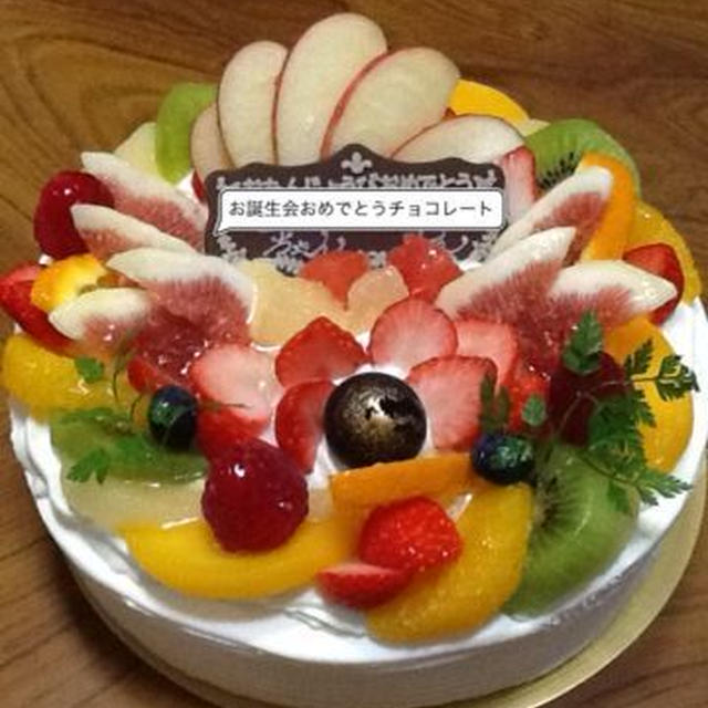 お誕生ケーキはキレイなのにしてね、ｂｙ小学男子&中学男子