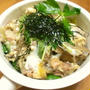 ごぼう入り☆とろとろ卵の親子丼♪