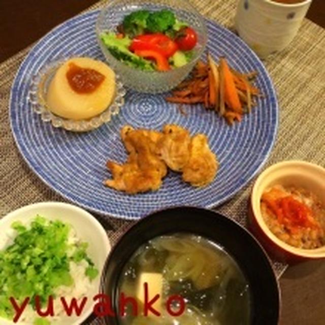 母参上。タンドリーチキン。