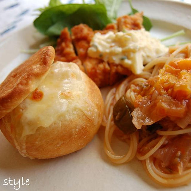 おうちワンプレートランチ＆シャンピニオン