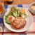これって【完全メシ】！ヘルシー豆腐ハンバーグで　晩ごはん